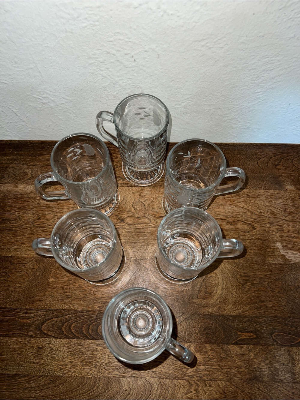 Princess house Crystal Irish mugs - Picture 3 of 3